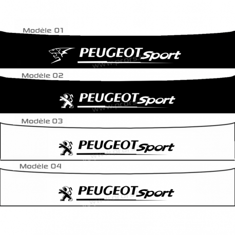 Bandeau pare soleil Peugeot Sport C