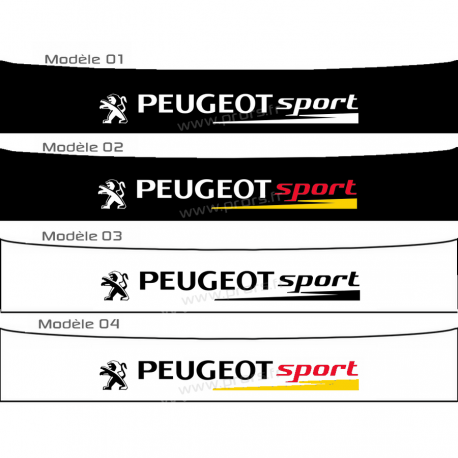 Bandeau pare soleil Peugeot Sport D