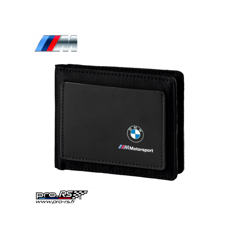 Portefeuille BMW MOTORSPORT 2019 noir - Pro-RS
