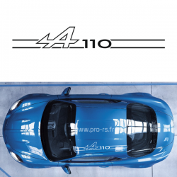 Stickers de toit Alpine A110