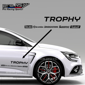 Sticker RS Kit Trophy et Sponsors