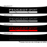 Bandeau pare soleil Peugeot Sport GTi