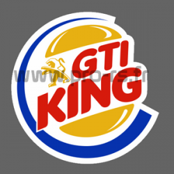 Sticker GTi King 
