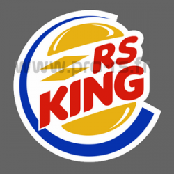 Sticker RS King 