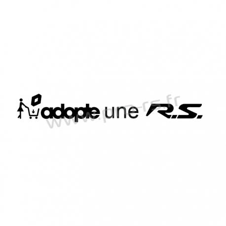 Sticker Adopte une RS