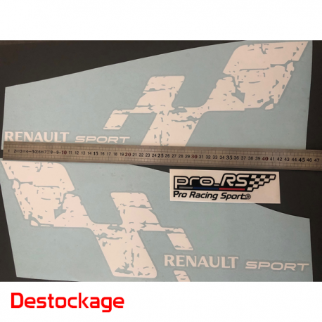 Sticker Renault Sport Destockage 12
