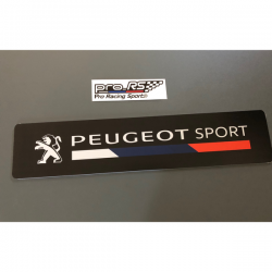Cache plaque Peugeot Sport Eco