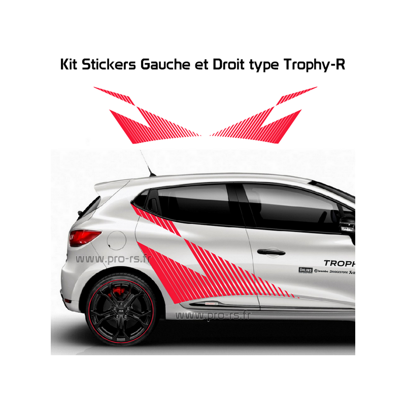 Sticker et autocollant deco renault sport