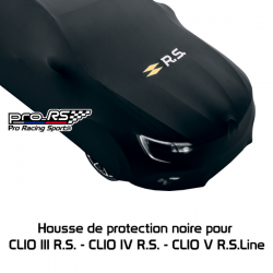 Housse de protection noire pour CLIO III R.S. et CLIO IV R.S. Renault Sport