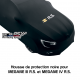 Housse de protection noire pour MEGANE III R.S. et MEGANE IV R.S. Renault Sport