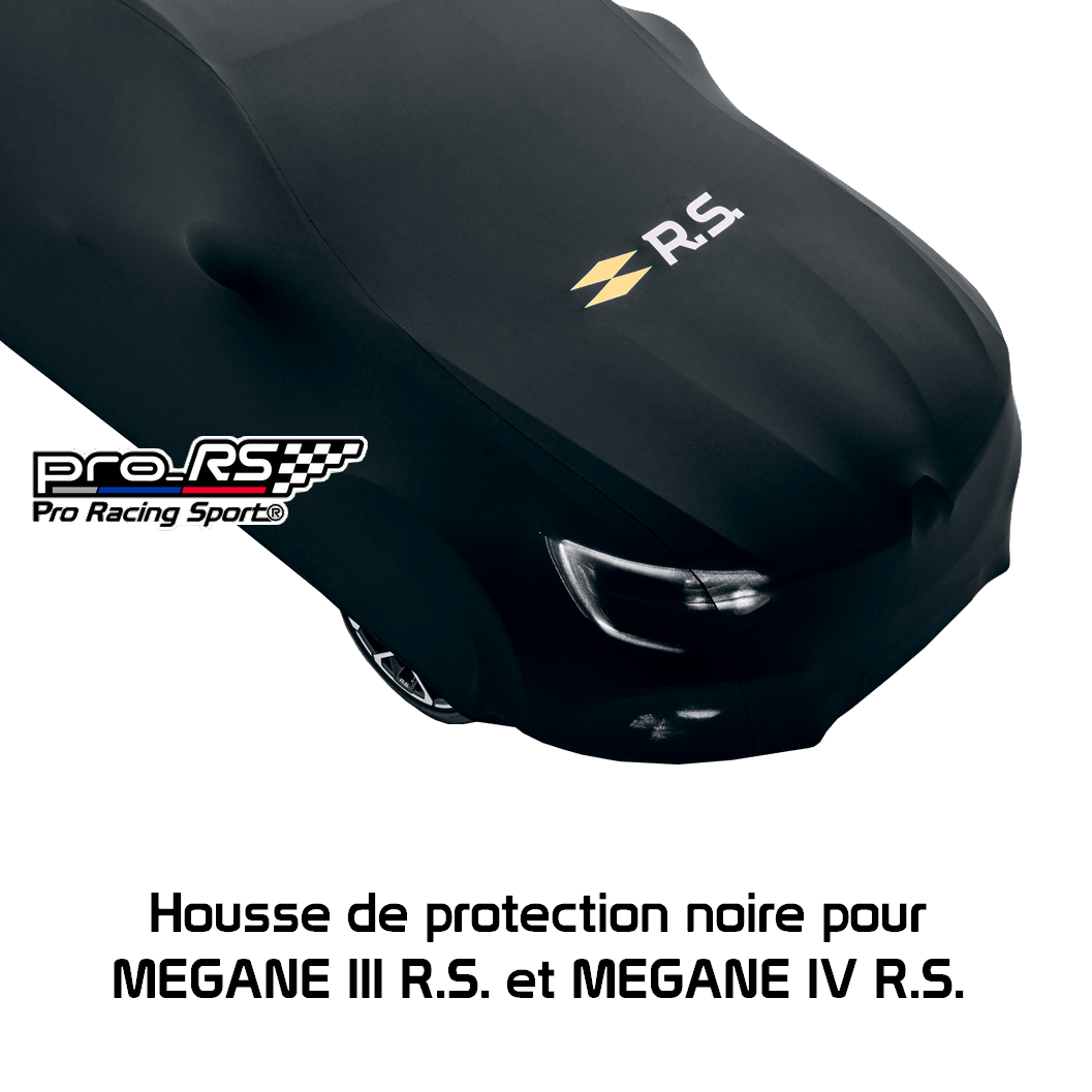 Housse de protection noire pour MEGANE III R.S. et MEGANE IV R.S.