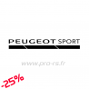 Sticker Peugeot Sport 2016 monocouleur