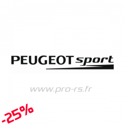 Sticker Peugeot Sport V3