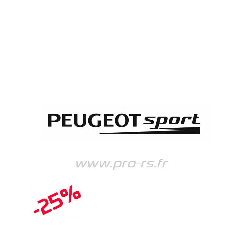 Sticker PEUGEOT sport ref 35 - VOITURE/PEUGEOT - automotostick