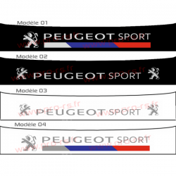 Bandeau pare soleil Peugeot Sport collection 2 version pour 208