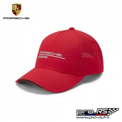 Casquette Porsche Motorsport rouge pour adulte