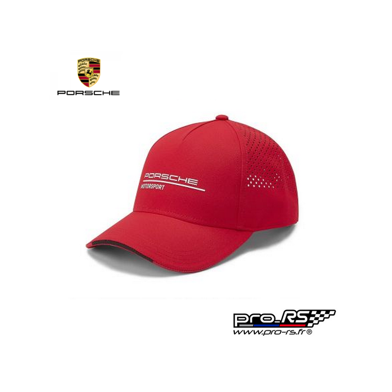 Casquette Porsche Motorsport rouge pour adulte - Pro-RS