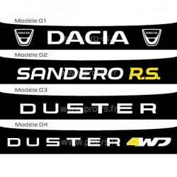 Bandeau Pare soleil Dacia , Sandero , Duster