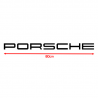 Porsche lettrage 80cm