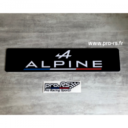 Cache plaque Alpine Noir Eco