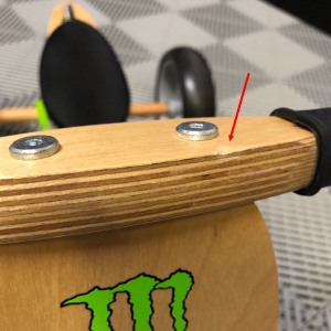 Draisienne en bois Monster Energy version expo