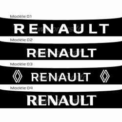 Bandeau Pare soleil Renault Simple