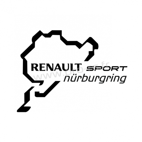 Sticker Nurburing Renault Sport
