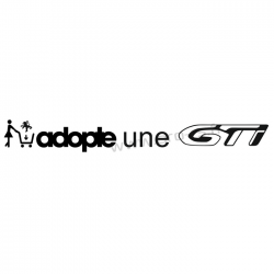 Sticker Adopte une GTi type 208