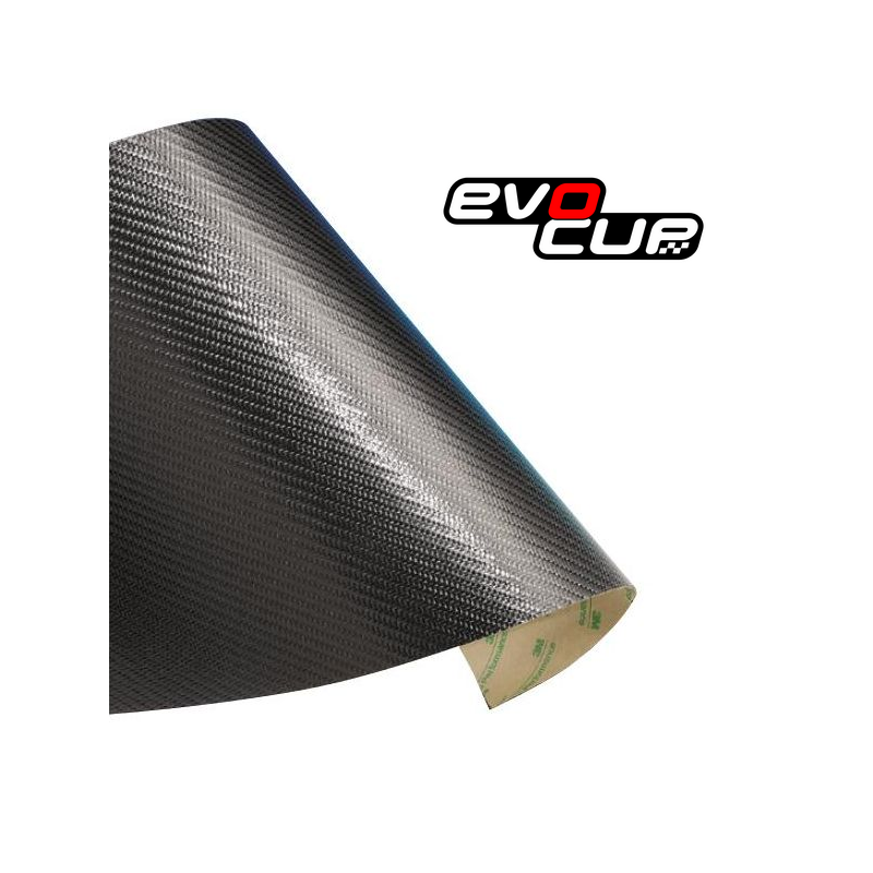 Plaque carbone véritable adhésive 3M Evo Cup - Pro-RS