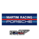 Autocollant Martini Racing Porsche