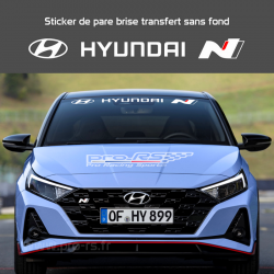 Lettrage transfert Hyundai N Motorsport