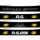 Bandeau pare soleil Renault Sport RS Performance