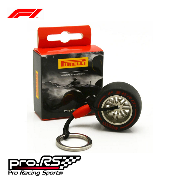 Porte clés PIRELLI Pneu Rouge - Formule 1 - Pro-RS
