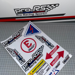 Planche de sticker Pro-RS Rallye & Circuit