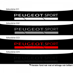 Bandeau pare soleil Peugeot Sport P pour 208