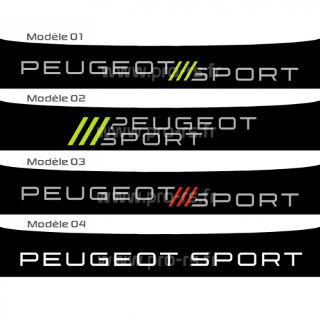 Bandeau pare soleil Peugeot Sport P