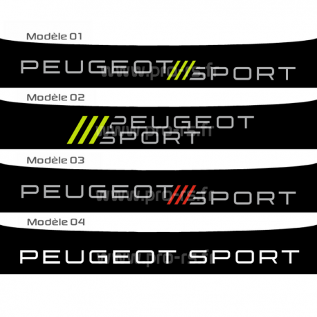 Bandeau pare soleil Peugeot Sport Engineered sauf 208 - Pro-RS