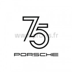 Sticker Porsche Carrera