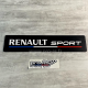 Cache plaque Renault Sport Bleu Blanc Rouge Eco