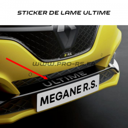 Renault Sticker Ultime de lame Megane 4 RS