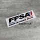 Sticker FFSA Coupe de France des Rallyes