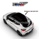 Stickers de toit Renault RS blanc et rouge