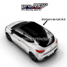 Stickers de toit Renault RS blanc et rouge