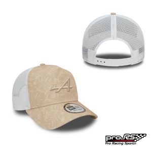 Casquette Officielle Alpine Lifestyle Floral New Era Beige
