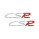 Commande Client D300625 kit 2 sticker CSR 16cm
