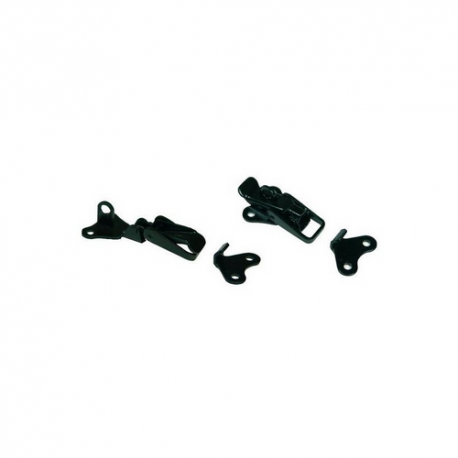 Attaches capot Dakar acier 7/16