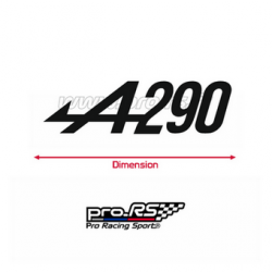 Sticker Alpine A290 fleche