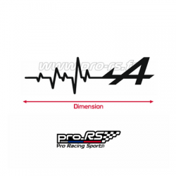 Sticker Alpine A290 fleche