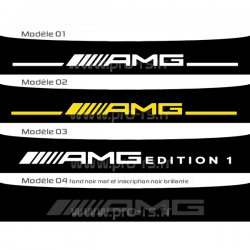 Bandeau pare soleil Mercedes AMG
