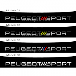 Bandeau pare soleil Peugeot Sport P sauf 208